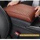 Premium Leather Car Armrest Cushion with Pocket - Center Console Pad Premium Leather Car Armrest Cushion with Pocket - Center Console Pad
