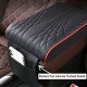 Premium Leather Car Armrest Cushion with Pocket - Center Console Pad Premium Leather Car Armrest Cushion with Pocket - Center Console Pad