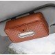 PU Leather Car Tissue Paper Holder (3 Colors) PU Leather Car Tissue Paper Holder (3 Colors)