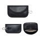 Signal Blocking Faraday Case Leather - RFID Key Fob Protection Pouch Signal Blocking Faraday Case Leather - RFID Key Fob Protection Pouch