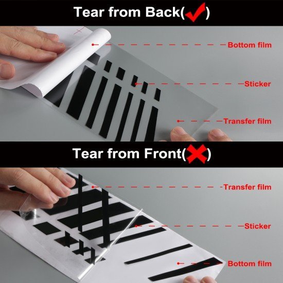 Car Hood Racing Style Decals ( 4 Colors Options) Car Hood Racing Style Decals ( 4 Colors Options)