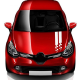Car Hood Racing Style Decals ( 4 Colors Options) Car Hood Racing Style Decals ( 4 Colors Options)