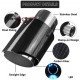 Carbon Fiber LED Exhaust Tail Tip 2.5 Inch Inlet 3.5 Inch Outlet – Blue & Red LED Glow | Universal Fit Carbon Fiber LED Exhaust Tail Tip 2.5 Inch Inlet 3.5 Inch Outlet – Blue & Red LED Glow | Universal Fit