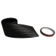 Car Rear Bumper Anti Scratch Protection Guards - Universal Fit - 90CM (Black)