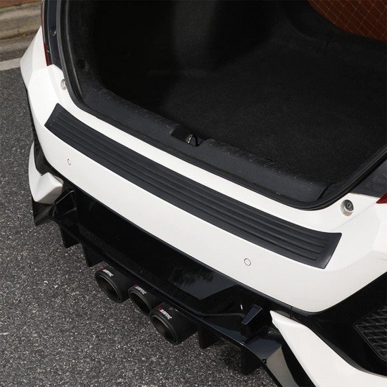 Car Rear Bumper Anti Scratch Protection Guards - Universal Fit - 90CM (Black)