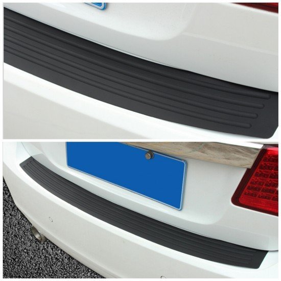 Car Rear Bumper Anti Scratch Protection Guards - Universal Fit - 90CM (Black)