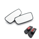 Rectangular Wide Angle Blind Spot Rear View Mirror -360° Adjustable (Pack of 2) Rectangular Wide Angle Blind Spot Rear View Mirror -360° Adjustable (Pack of 2)