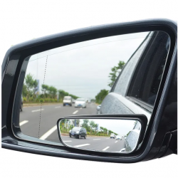 Rectangular Wide Angle Blind Spot Rear View Mirror -360° Adjustable (Pack of 2) Rectangular Wide Angle Blind Spot Rear View Mirror -360° Adjustable (Pack of 2)