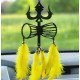 Shiva Trishul Dream Catcher Car Hanging - Handcrafted Mahadev Décor (2 Colors) Shiva Trishul Dream Catcher Car Hanging - Handcrafted Mahadev Décor (2 Colors)