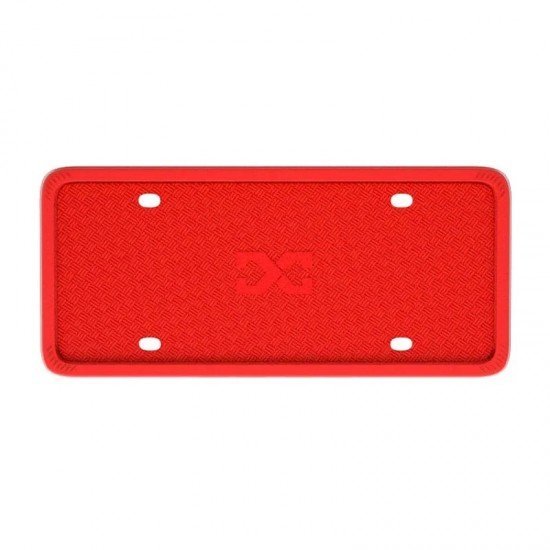 Silicone License Plate Frames - Water & Rust Proof (North America) 5 Colors