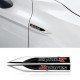 Sports 3D Metal Emblems Pair Chrome Black & Red Universal Fit – 14.6x1.8CM Sports 3D Metal Emblems Pair Chrome Black & Red Universal Fit – 14.6x1.8CM