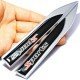 Sports 3D Metal Emblems Pair Chrome Black & Red Universal Fit – 14.6x1.8CM Sports 3D Metal Emblems Pair Chrome Black & Red Universal Fit – 14.6x1.8CM