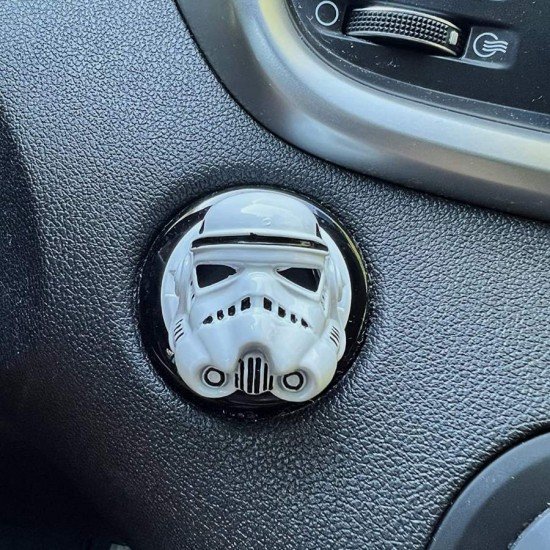 Star Wars Car Engine Start Stop Button Flip Covers - Universal Fit