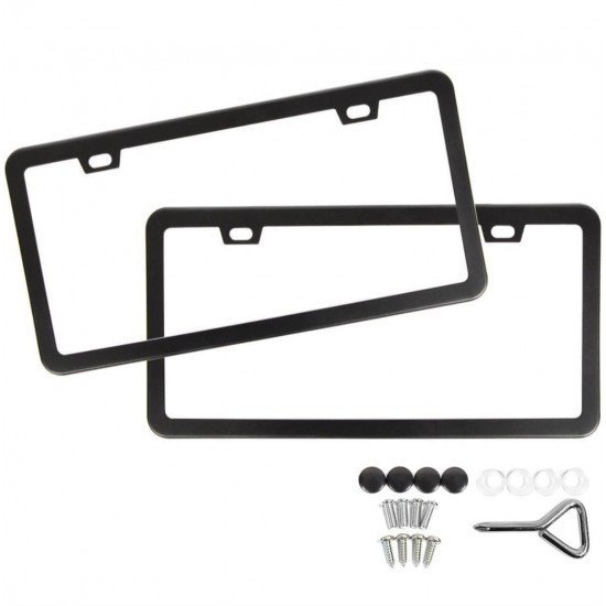 Premium License Plate Frames (North America) - Set of 2 Premium License Plate Frames (North America) - Set of 2