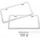 Stainless Steel Premium License Plate Frames (North America) - Set of 2 Stainless Steel Premium License Plate Frames (North America) - Set of 2