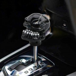 Black Skull Head Car Gear Shift Knob Universal Fit Black Skull Head Car Gear Shift Knob Universal Fit