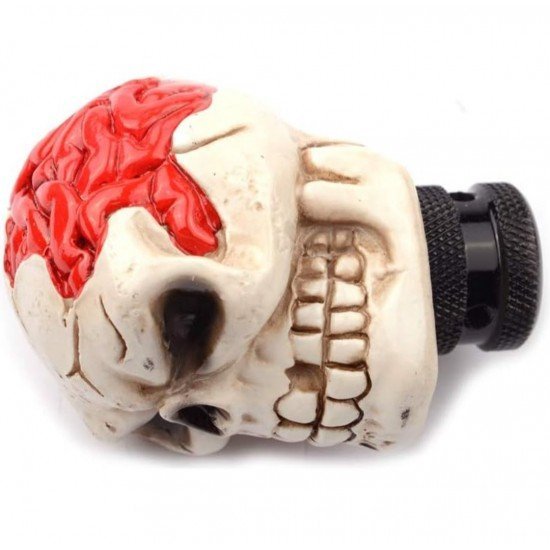 Skull & Brain Car Gear Shift Knob - Universal Fit Skull & Brain Car Gear Shift Knob - Universal Fit