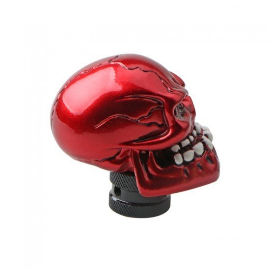 Red Skull Head Car Gear Shift Knob Universal Fit