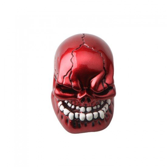 Red Skull Head Car Gear Shift Knob Universal Fit