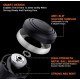 Universal Steering Wheel Booster Knob Black – Metal & ABS | Smooth 360° Single Hand Control for Cars SUVs Trucks Universal Steering Wheel Booster Knob Black – Metal & ABS | Smooth 360° Single Hand Control for Cars SUVs Trucks