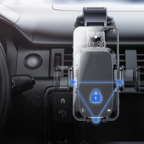 Premium Extended Arm Car Phone Holder for Dashboard & Windshield Premium Extended Arm Car Phone Holder for Dashboard & Windshield