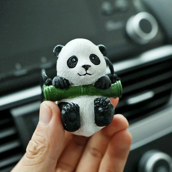 Swinging Panda Car Pendant Hanging for Rear View Mirror Decoration