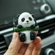 Swinging Panda Car Pendant Hanging for Rear View Mirror Decoration