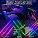 Car Interior Acrylic Symphony Ambient Lighting Kit (22 Lights in 1 Pack) 16 Million Colors Car Interior Acrylic Symphony Ambient Lighting Kit (22 Lights in 1 Pack) 16 Million Colors