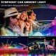 Car Interior Acrylic Symphony Ambient Lighting Kit (22 Lights in 1 Pack) 16 Million Colors Car Interior Acrylic Symphony Ambient Lighting Kit (22 Lights in 1 Pack) 16 Million Colors