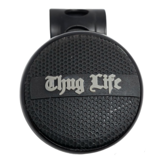 Thug Life Universal Steering Wheel Spinner Knob – Honeycomb Design 