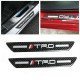Real Carbon Fiber TRD Door Sill Protectors- 4Door Set (Anti Slip & Anti Scratch) 