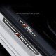 Real Carbon Fiber TRD Door Sill Protectors- 4Door Set (Anti Slip & Anti Scratch) 