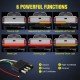 Truck Tailgate LED Lighting Strip (Waterproof) 152 cm - Triple Row Lights Truck Tailgate LED Lighting Strip (Waterproof) 152 cm - Triple Row Lights
