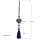 Turkish Evil Eye Heart & Round Pendant for Car & Home Décor (2 Styles)
