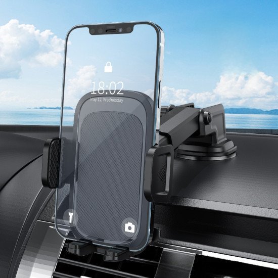 Universal Suction Cup Car Phone Holder - Premium Grade Universal Suction Cup Car Phone Holder - Premium Grade