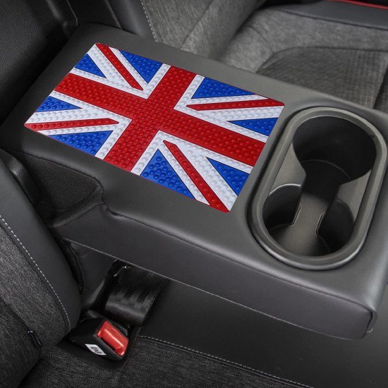 U.K. Flag Anti-Skid Car Dashboard Mat - Non Slip Silicone Organizer U.K. Flag Anti-Skid Car Dashboard Mat - Non Slip Silicone Organizer