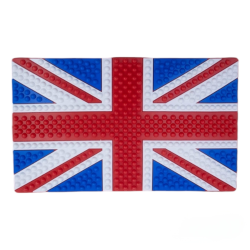 U.K. Flag Anti-Skid Car Dashboard Mat - Non Slip Silicone Organizer