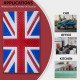 U.K. Flag Anti-Skid Car Dashboard Mat - Non Slip Silicone Organizer U.K. Flag Anti-Skid Car Dashboard Mat - Non Slip Silicone Organizer