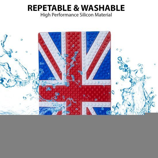 U.K. Flag Anti-Skid Car Dashboard Mat - Non Slip Silicone Organizer U.K. Flag Anti-Skid Car Dashboard Mat - Non Slip Silicone Organizer