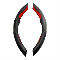 Anti Slip Nappa Leather Steering Wheel Cover - Universal Fit (3 Colors)