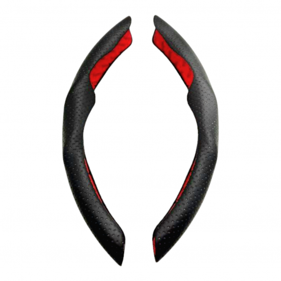 Anti Slip Nappa Leather Steering Wheel Cover - Universal Fit (3 Colors) Anti Slip Nappa Leather Steering Wheel Cover - Universal Fit (3 Colors)
