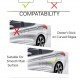 Silicone Car Door Edge Protection Guards 6 Pcs Set 3 Colors – Anti Scratch Silicone Car Door Edge Protection Guards 6 Pcs Set 3 Colors – Anti Scratch
