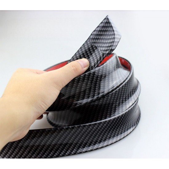 Carbon Fiber Adjustable Car Rear Spoiler Kit - Universal Fit 1.5M 