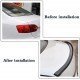 Carbon Fiber Adjustable Car Rear Spoiler Kit - Universal Fit 1.5M 