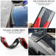 Carbon Fiber Adjustable Car Rear Spoiler Kit - Universal Fit 1.5M 
