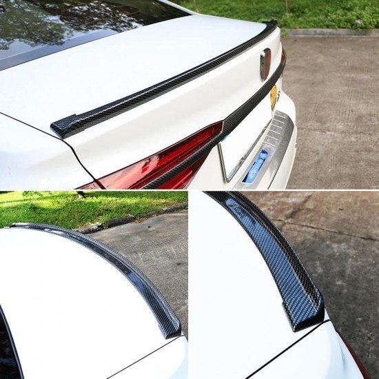 Carbon Fiber Adjustable Car Rear Spoiler Kit - Universal Fit 1.5M 