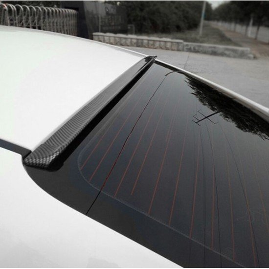 Carbon Fiber Adjustable Car Rear Spoiler Kit - Universal Fit 1.5M 