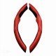 Carbon Fiber Steering Wheel Cover - Universal Fit (Black)