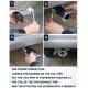 2.5 Inch Inlet Universal Fit Exhaust Pipe Tips - (Polished Black) 2.5 Inch Inlet Universal Fit Exhaust Pipe Tips - (Polished Black)