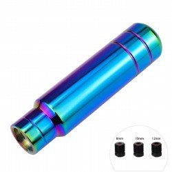 Neo Chrome Universal Car Gear Shifter Knob 5.1 Inches